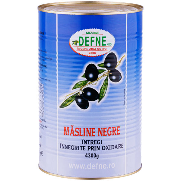 Masline negre intregi S. Colosal (111-120) Defne 2.5kg