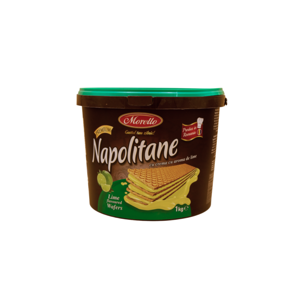 Morello Napolitane cu crema cu aroma de lime 1kg