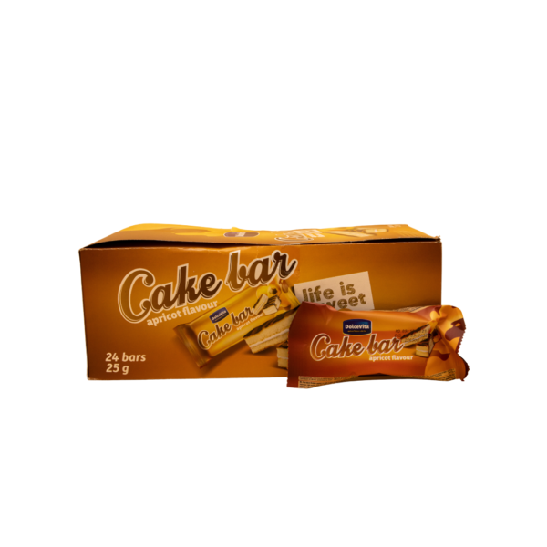 Cake bar Dolce Vita - prajitura cu crema cu aroma de caise 25 g