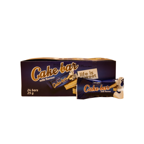 Cake bar Dolce Vita - prajitura cu crema cu aroma de lapte 25g