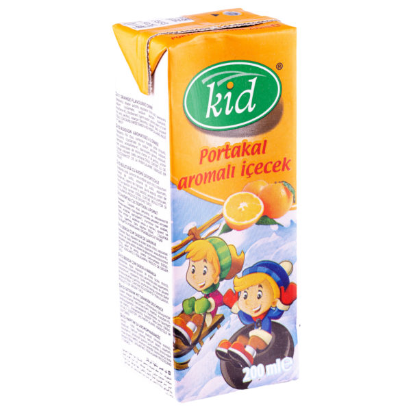 Kid bautura necarbogazoasa cu aroma de portocala 200ml