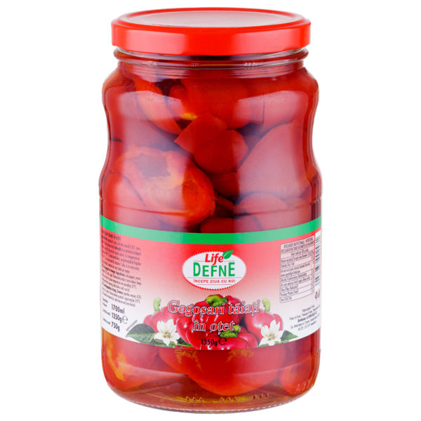 Gogosari taiati in otet Defne 1700ml