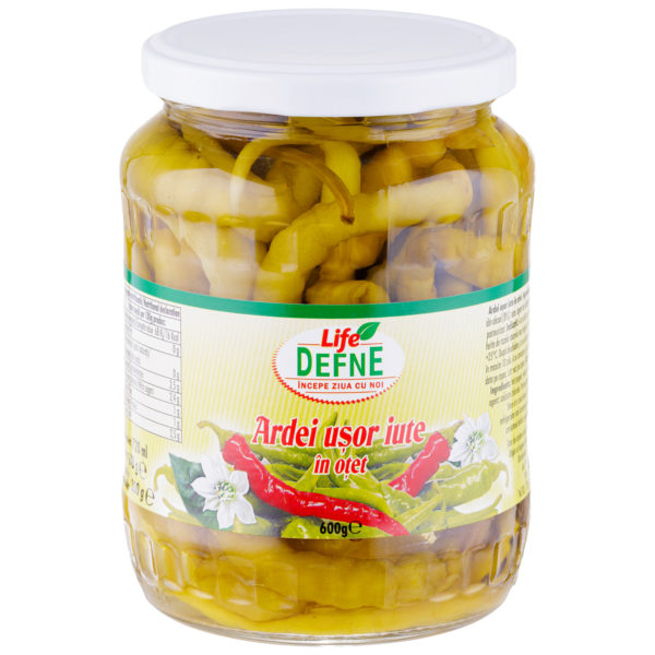 Ardei usor iute Defne 720ml