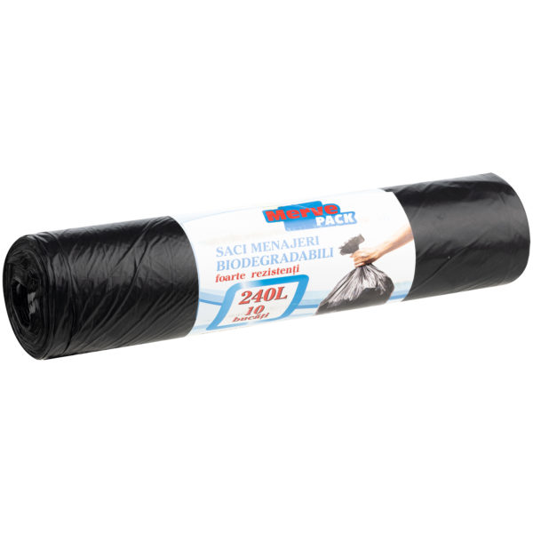 Saci menaj biodegradabili Merve Pack 240L