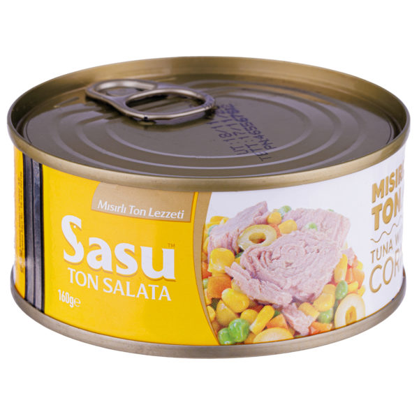 Salata de ton cu porumb Sasu 160g