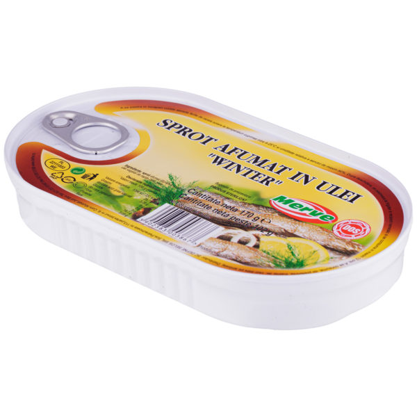 Sprot afumat in ulei Winter Merve 170g