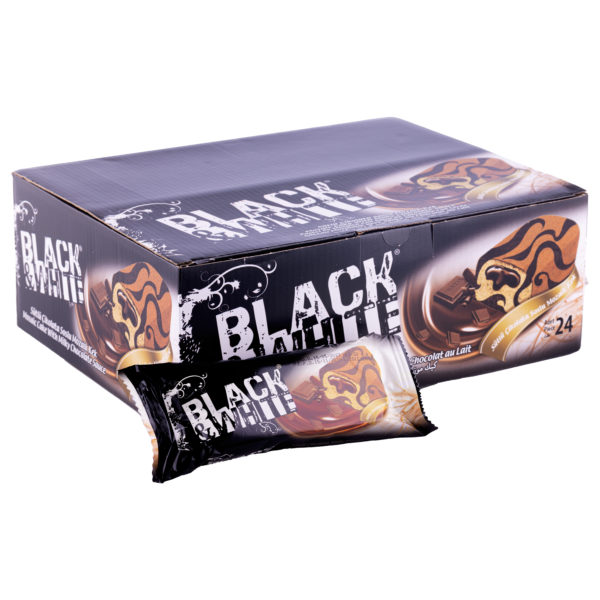 Bifa Black & White prajitura cu aroma de ciocolata 50g