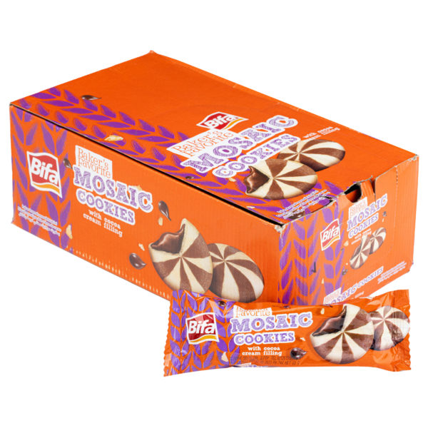 Bifa biscuiți mozaic cu umplutura de cacao 60g