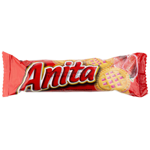 Hazal Anita biscuiti cu capsuni 40g