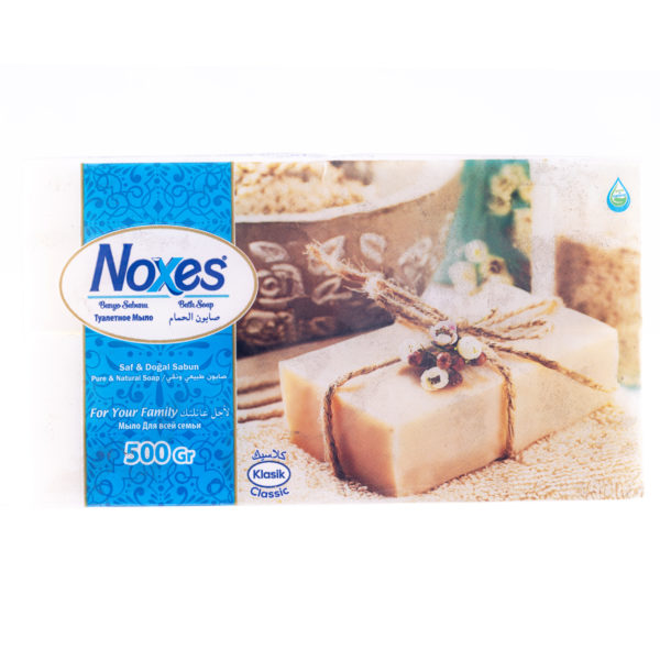 Noxes Sapun de baie Pure & Natural alb 500g