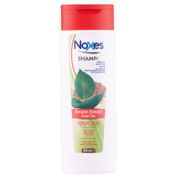 Noxes Șampon cu keratina si ceai verde 400ml