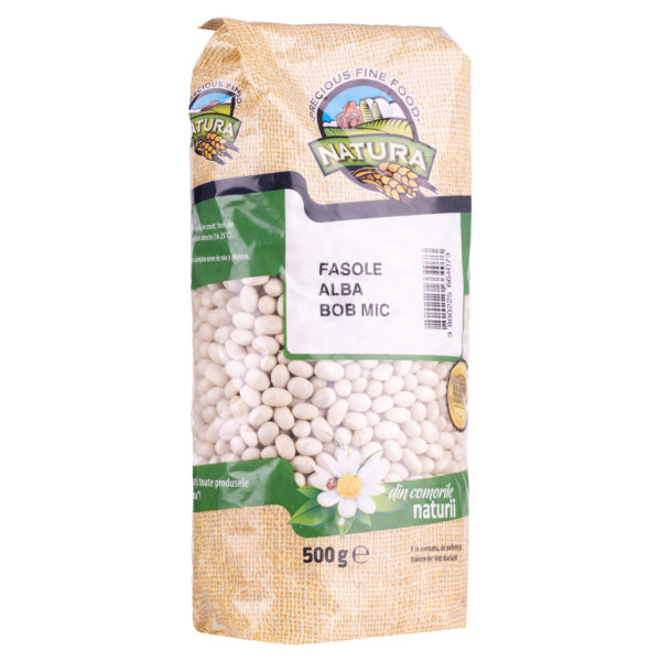Fasole alba bob mic Natura 500g