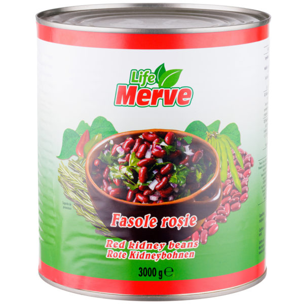 Fasole rosie boabe Merve 3100ml