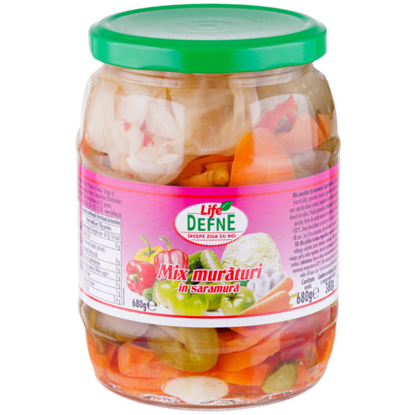 Mix de muraturi in saramura Defne 720ml