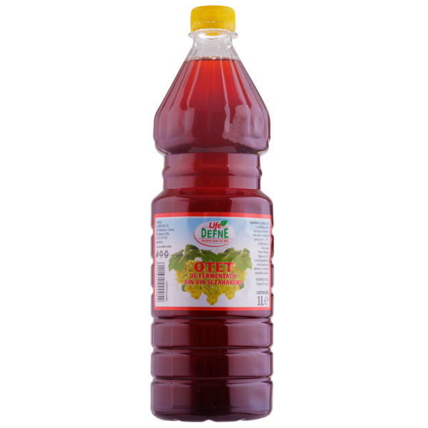 Otet de fermentatie din vin si zaharuri Defne 1000ml