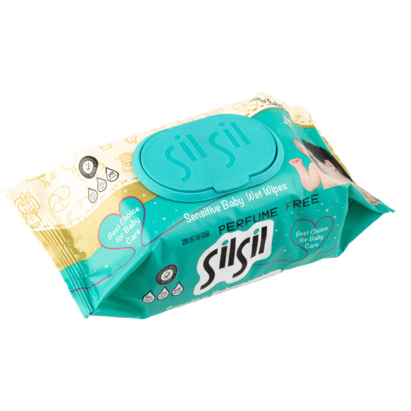 Servetele umede SilSil cu capac 120 bucati